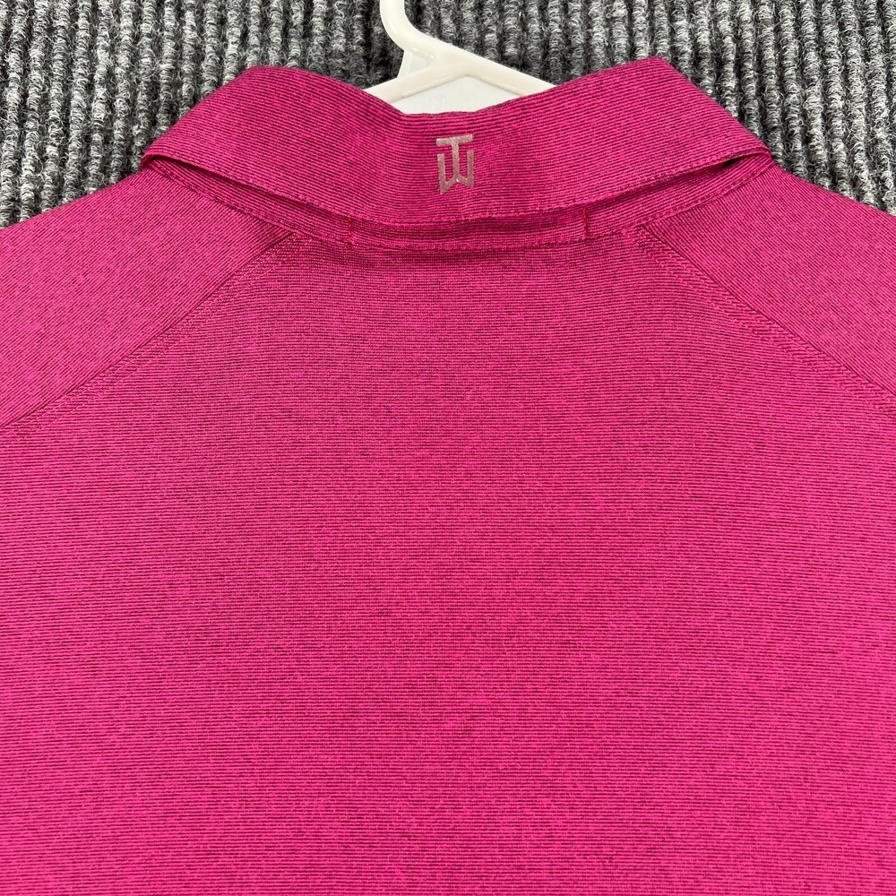 Nike Tiger Woods Polo Shirt Mens Large Purple Short Sleeve Golf Outdoor Casual - Picture 12 of 12